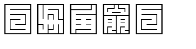 白舟角崩白.ttf