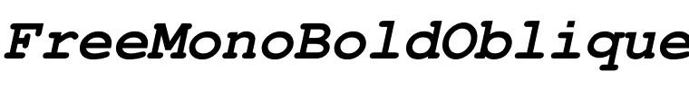 FreeMonoBoldOblique.ttf