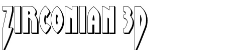 Zirconian 3D.ttf