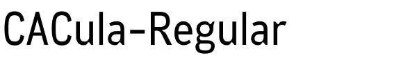 CACula-Regular