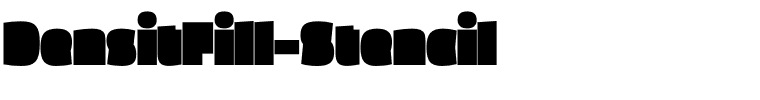 DensitFill-Stencil.otf
