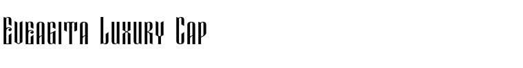 Eveagita Luxury Cap.otf
