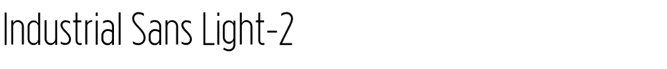 Industrial Sans Light-2.otf