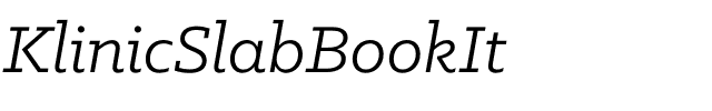 KlinicSlabBookIt.otf