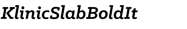 KlinicSlabBoldIt.otf