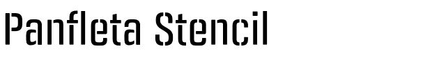 Panfleta Stencil.otf