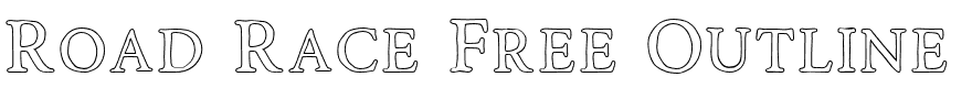 Road Race Free Outline.otf