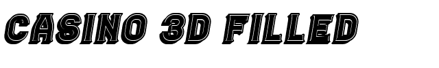 Casino 3D Filled.ttf
