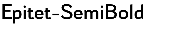 Epitet-SemiBold