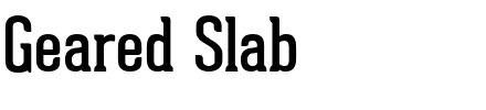 Geared Slab.ttf