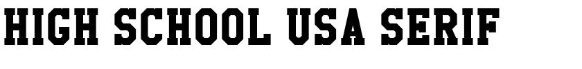 High School USA Serif.ttf