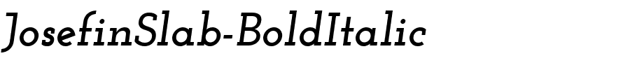 JosefinSlab-BoldItalic.ttf