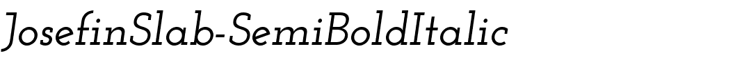 JosefinSlab-SemiBoldItalic.ttf