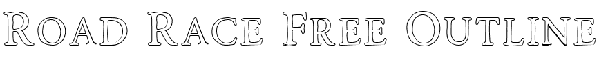 Road Race Free Outline.ttf