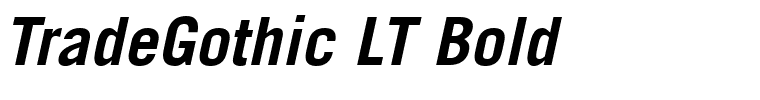 TradeGothic LT Bold.ttf