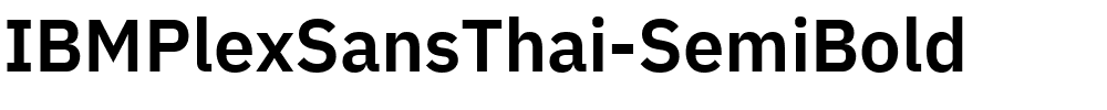 IBMPlexSansThai-SemiBold.ttf
