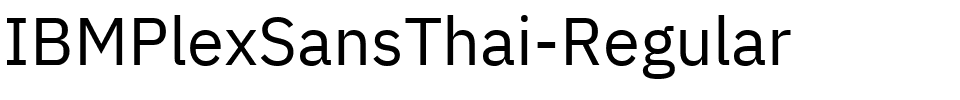 IBMPlexSansThai-Regular.ttf