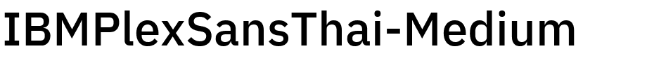 IBMPlexSansThai-Medium.ttf