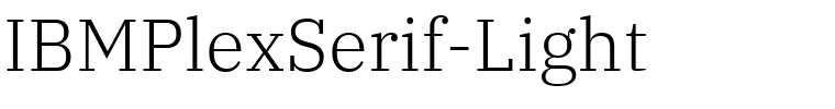 IBMPlexSerif-Light.ttf