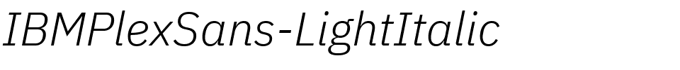 IBMPlexSans-LightItalic.ttf
