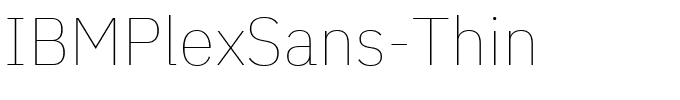 IBMPlexSans-Thin.ttf