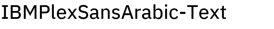 IBMPlexSansArabic-Text.ttf