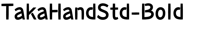 TakaHandStd-Bold.otf