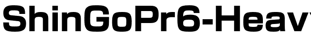 ShinGoPr6-Heavy.otf