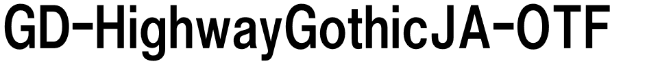 GD-HighwayGothicJA-OTF.otf