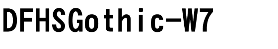 DFHSGothic-W7.ttc