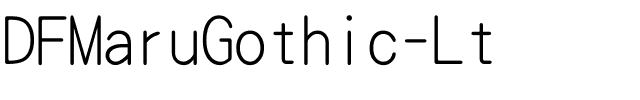 DFMaruGothic-Lt.ttc