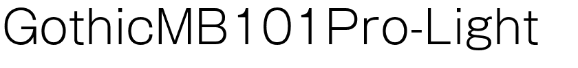 GothicMB101Pro-Light.otf