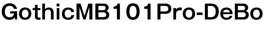 GothicMB101Pro-DeBold.otf