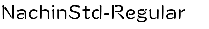 NachinStd-Regular.otf