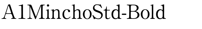 A1MinchoStd-Bold.otf