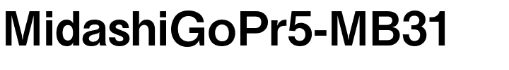 MidashiGoPr5-MB31.otf