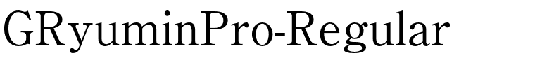 GRyuminPro-Regular.otf