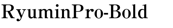 RyuminPro-Bold.otf