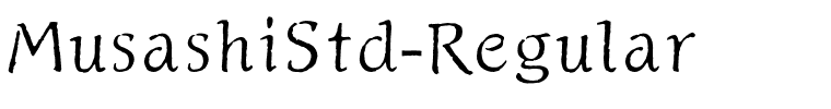 MusashiStd-Regular.otf