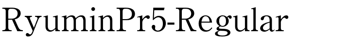 RyuminPr5-Regular.otf