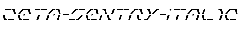 Zeta-Sentry-Italic