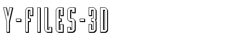 Y-Files-3D.ttf