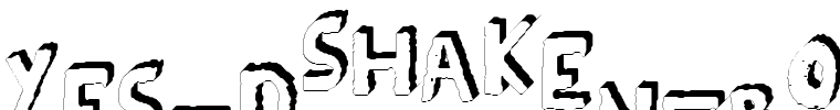 YES_3Dshaken-Book.ttf