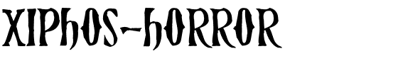 Xiphos-Horror.ttf
