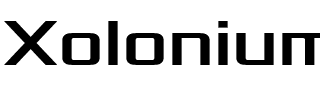 Xolonium.otf