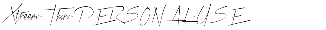 Xtreem-Thin-PERSONAL-USE.ttf