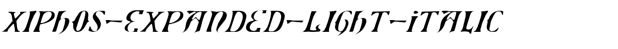 Xiphos-Expanded-Light-Italic.ttf