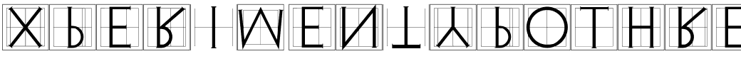 XperimentypoThree-Squares.ttf