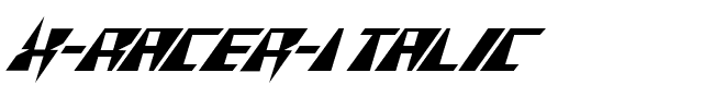 X-Racer-Italic.ttf