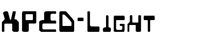 XPED-Light.ttf